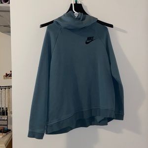 Muted teal Nike hoodie